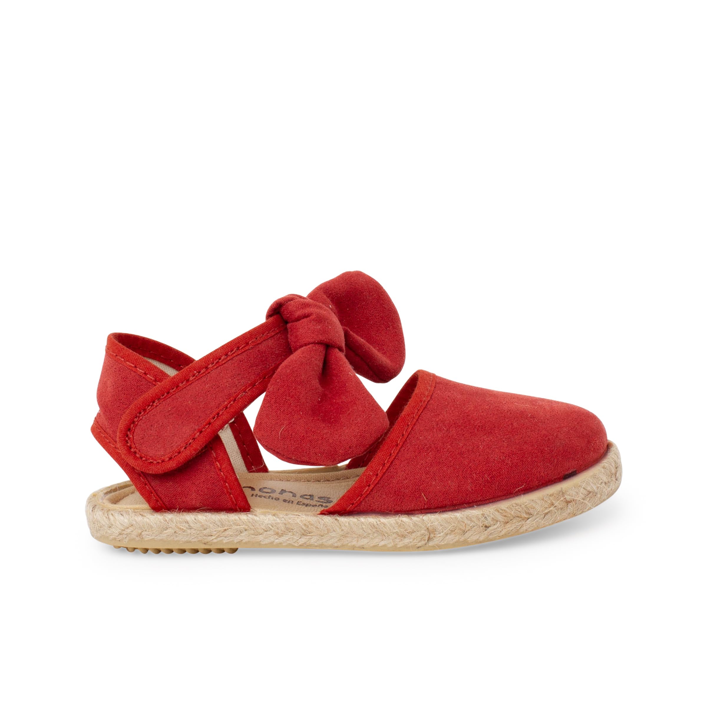 Pisamonas Alpargatas Niña Lazo Suede