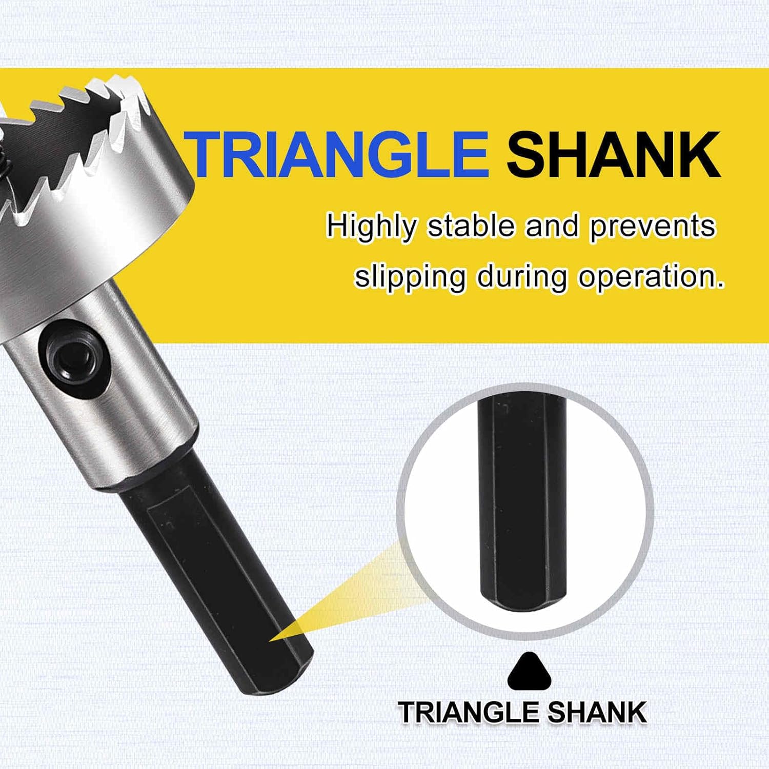 19/32インチ M2 高速度鋼 ホールソーキット - 15mm ホールカッター 金属 銅 アルミニウム PVC ボード アクリル板