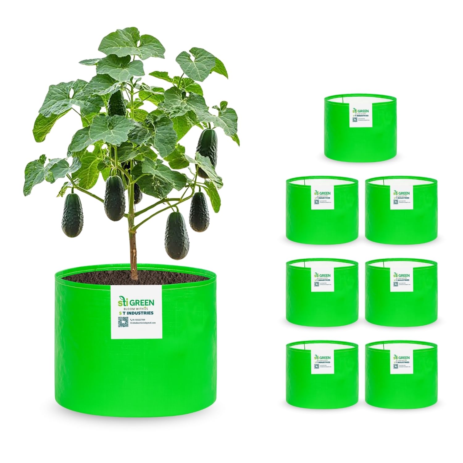 HDPE Grow Bags - Durable Plant Containers -32