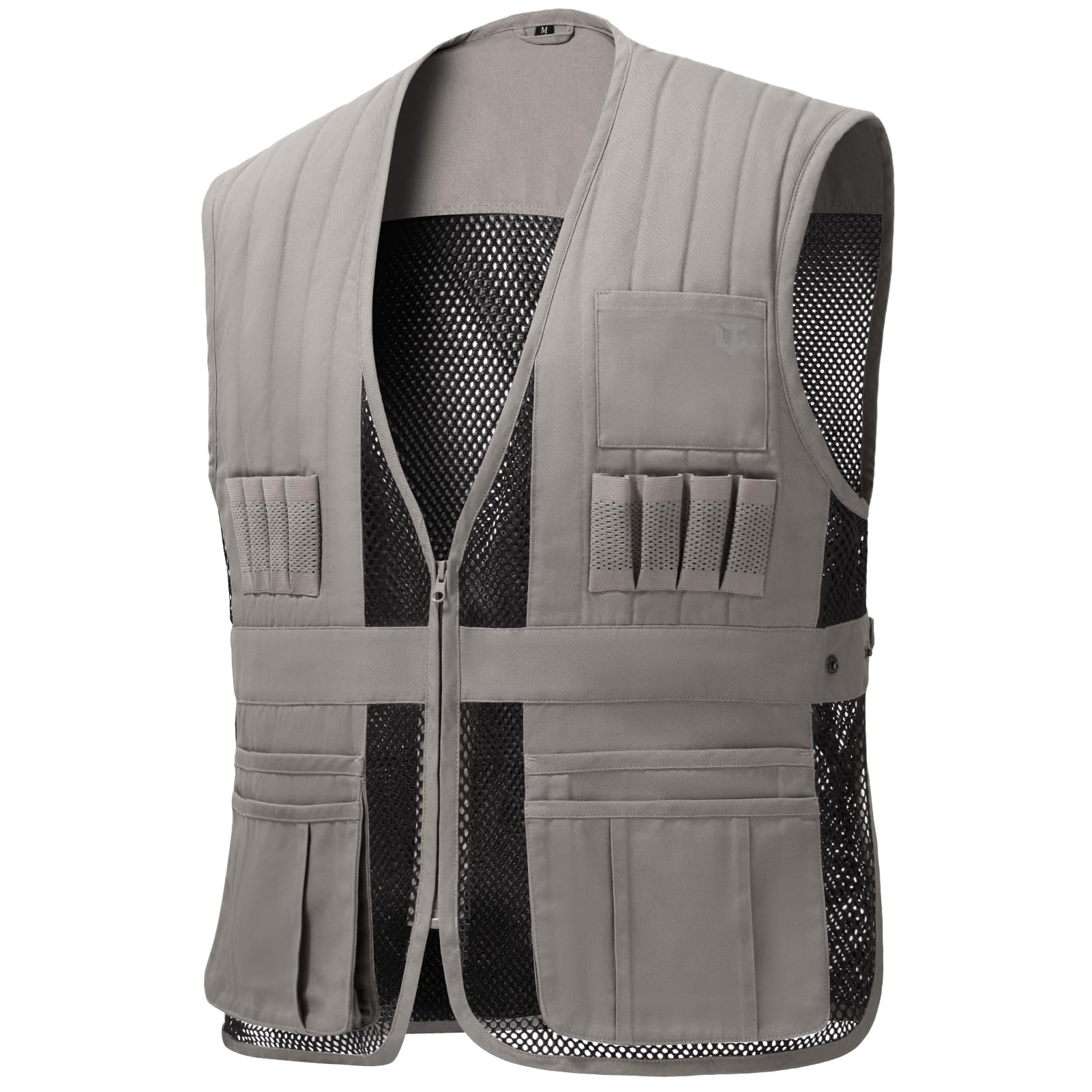 Unisex Tactical Shooting Range Vest Breathable with Movable Shoulder Pad for Skeet Trap Clay Shooting