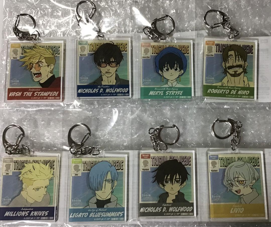 TRIGUNアクリルキーホルダー