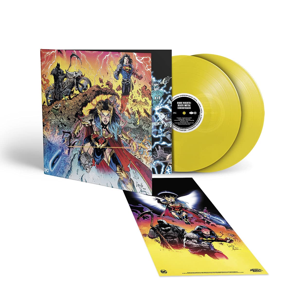 DC Dark Nights: Death Metal (Edición Limitada Vinilo Amarillo) (2LP)