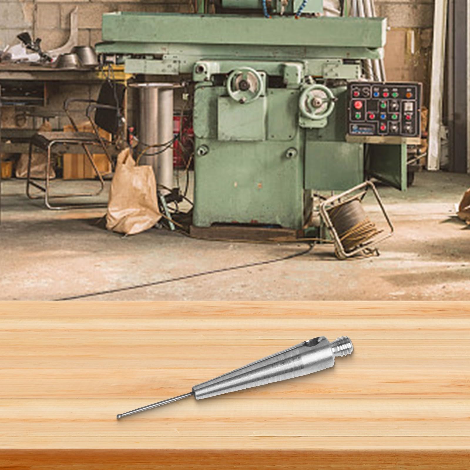 M2 für CMM-Sondenstift, 0,5 mm Kugel, Hartmetallschaft, kompatibel A-5003-1345