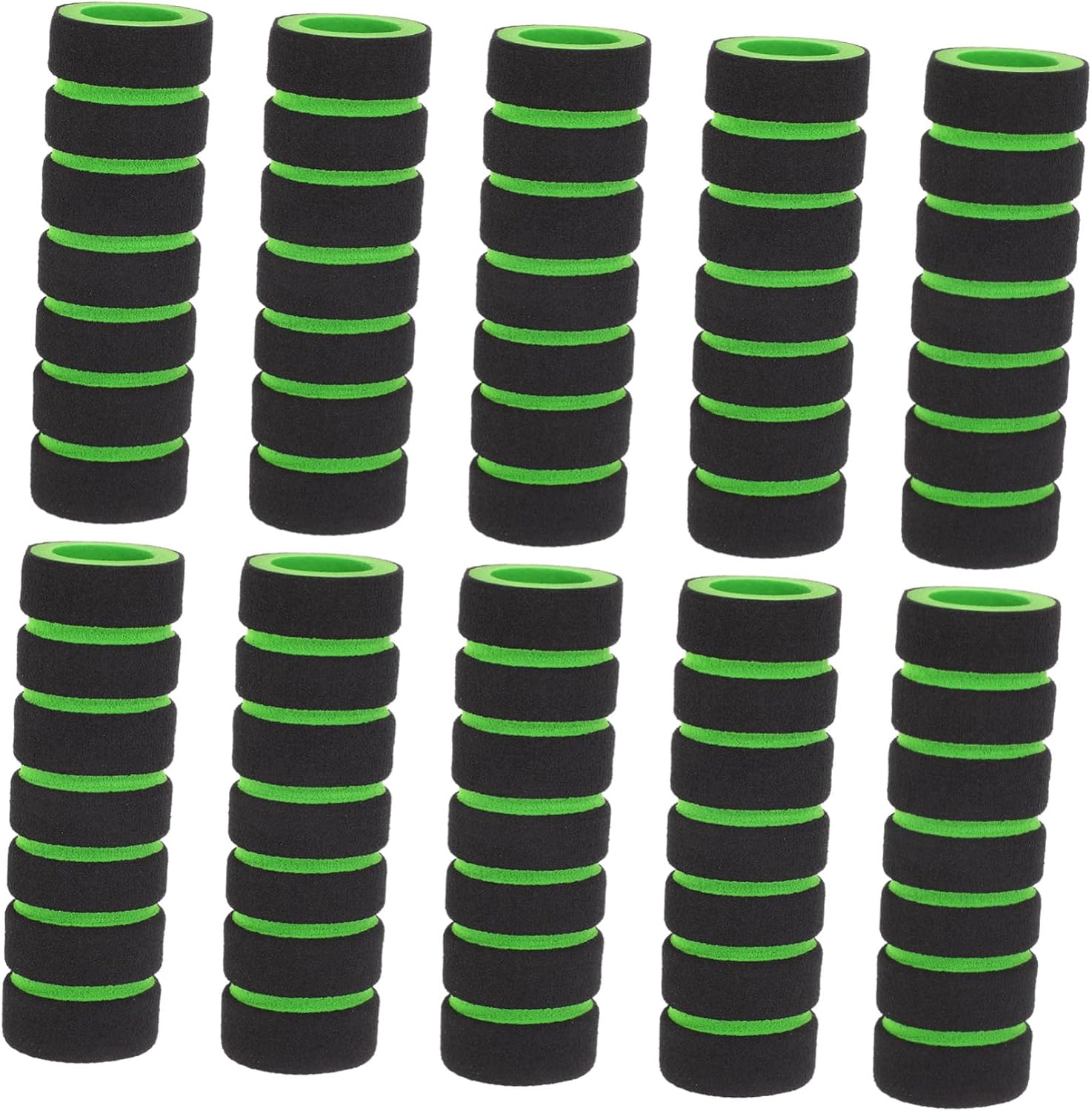 10pcs Replacement Sponge Roller Covers for Leg Extension Machines Durable Gym Equipment Pads with Soft Foam Sleeves Tubes Padding for Exercise Equipment Protection and Comfort