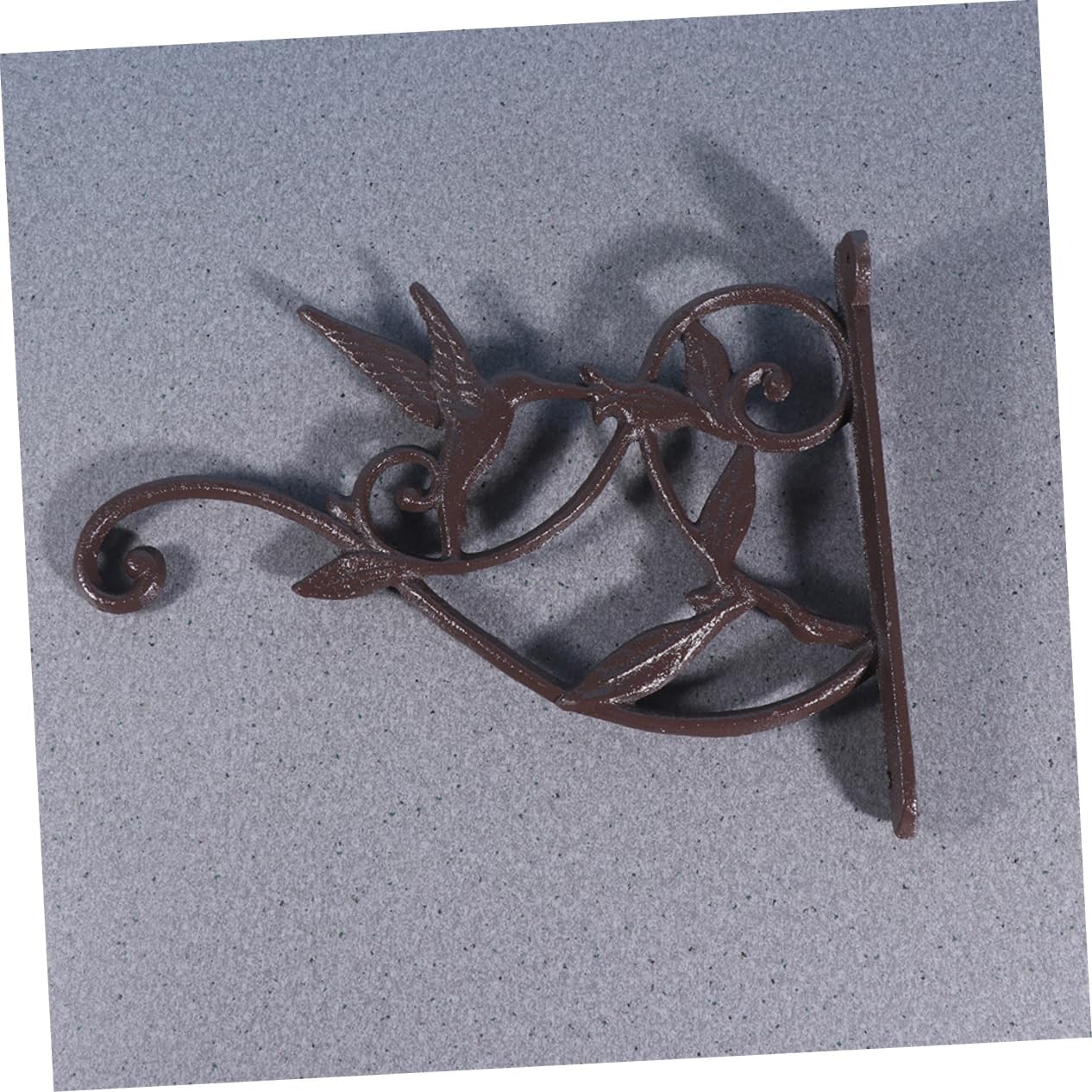 2pcs Decorative Wall Hangers for Bird Feeders and Lanterns Iron Art Flower Pot Rack Organizing Hanging Baskets for Patio