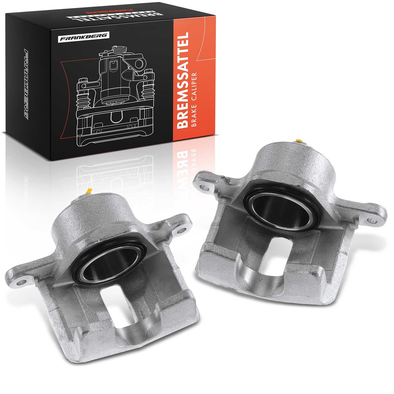 Frankberg 2 Pinze freno asse anteriore sinistra destra 41011-01J01 | Compatibile con: Patrol GR IV Y60 GR