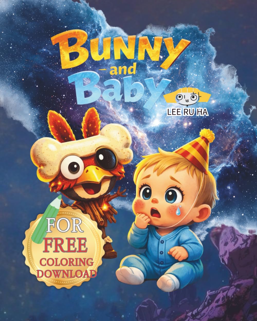 Bunny and Baby: A Curious Adventure from Fire to Water (Monkey Palette A–Z Stories by RuHa)