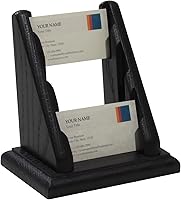 Vista 25 de Wooden Mallet, Tarjetero negro de 9 bolsillos para encimera