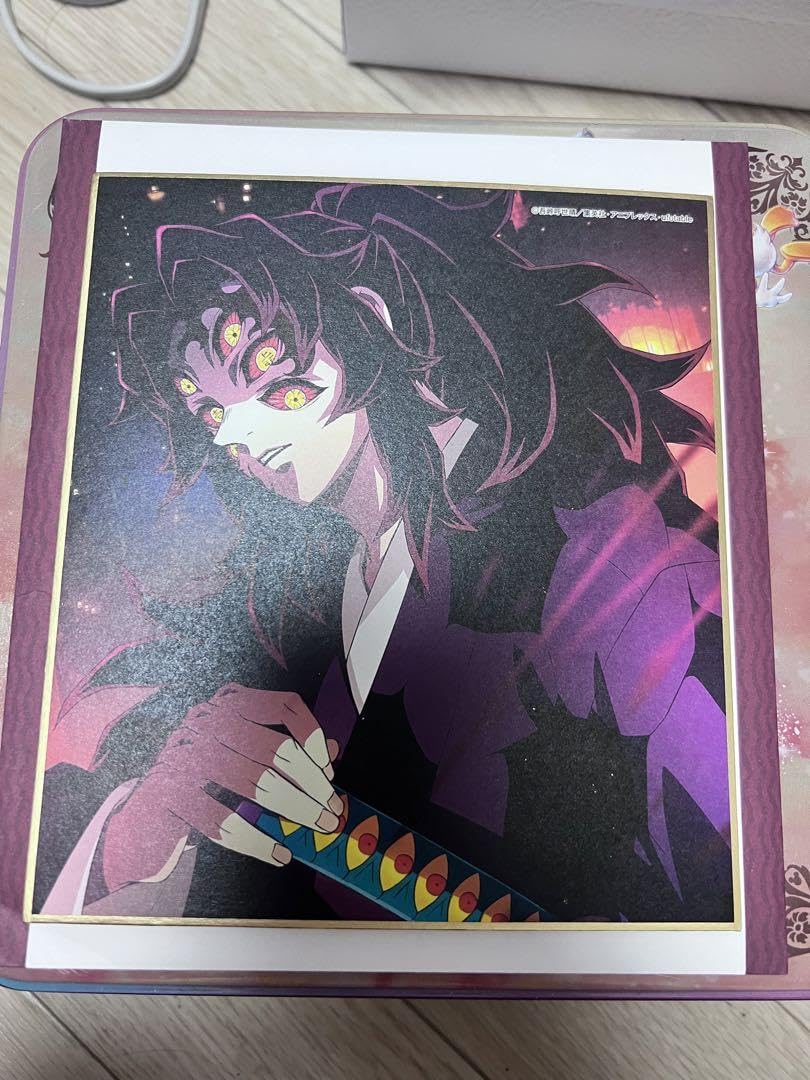 鬼滅の刃 全集中展 色紙 黒死牟 上弦・壱 黒死牟(こくしぼう) ミニ色紙 鬼滅の刃 全集中展2024