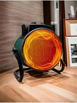 3000W Ta nabilir Elektrikli Portatif Fanl  Is t c  Oda,Ofis, antiye Termostatl  H zl  Is t c