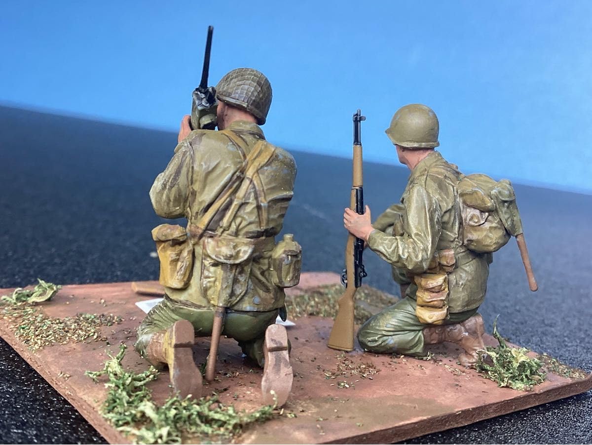 New 1/35タミヤアメリカ歩兵偵察　完成品　男前塗り Amazon.co.jp: New1／35タミヤのアメリカ歩兵偵察 完成品 男前塗り
