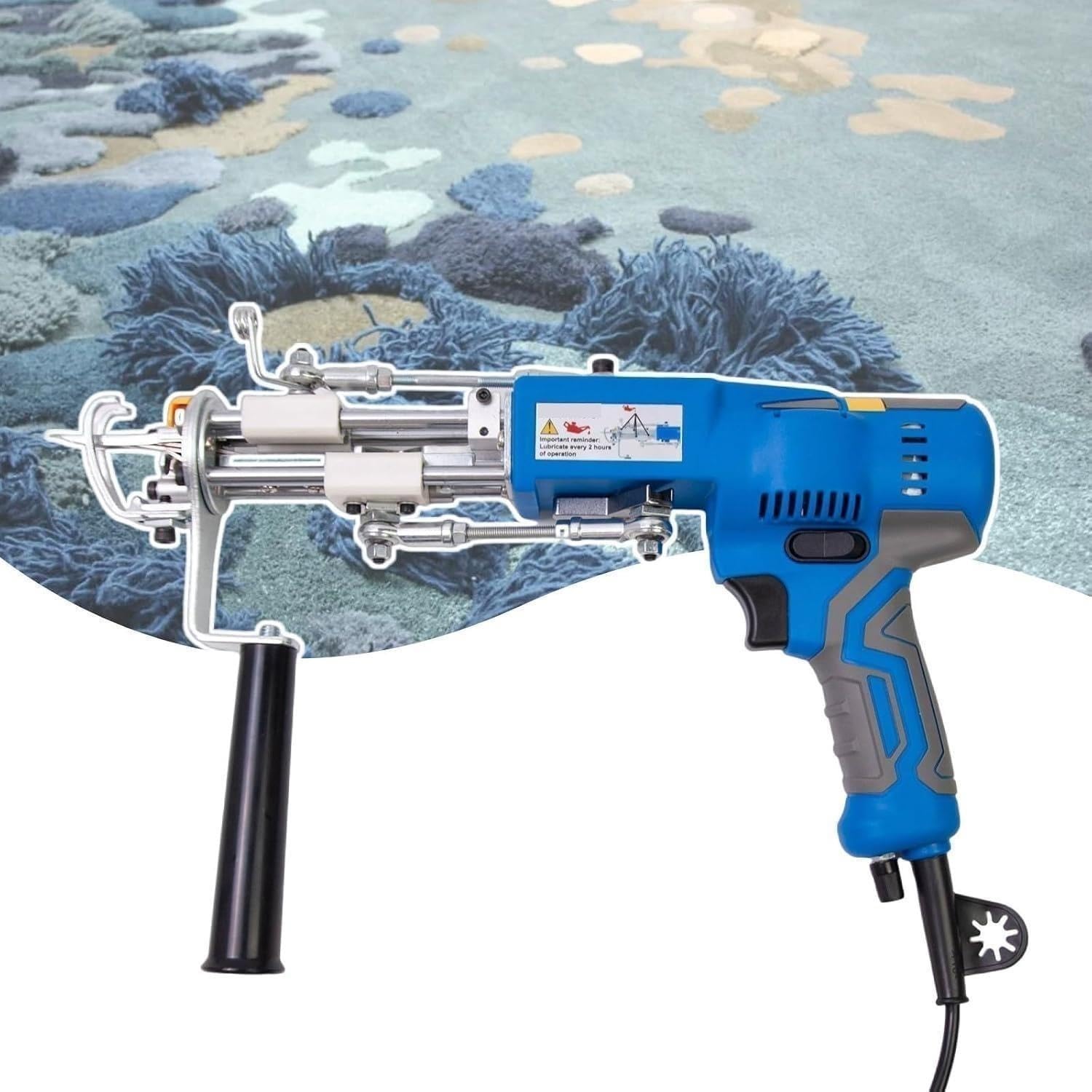 Yldessm&EU Starter kit for pistola for tufting for principianti con panno for tufting for realizzare tappeti a pelo lungo