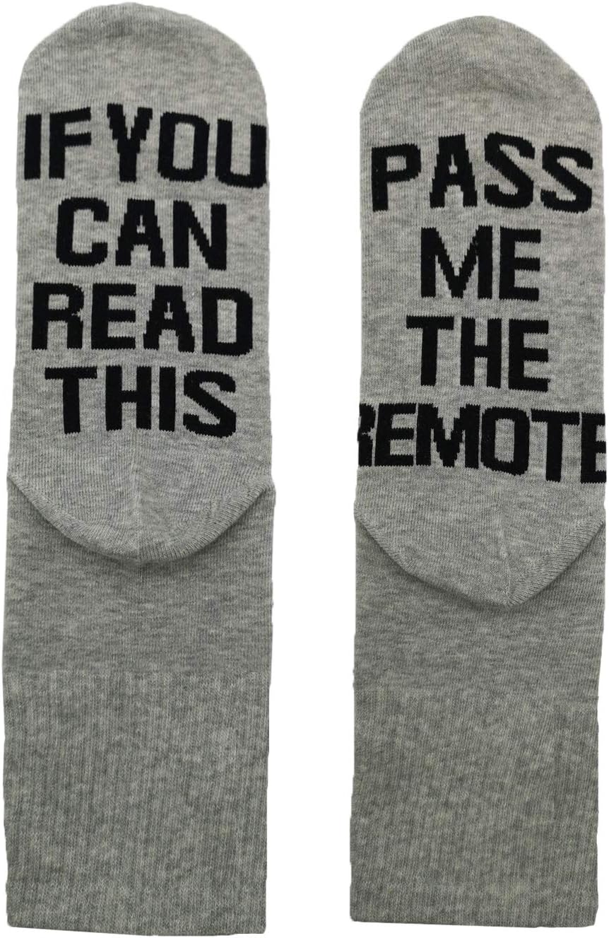 ALNDA Christmas IF You Can Red This PLEASE Bring Me A Glass Of Wine Beer Coffee Unisex Socks (Remote)