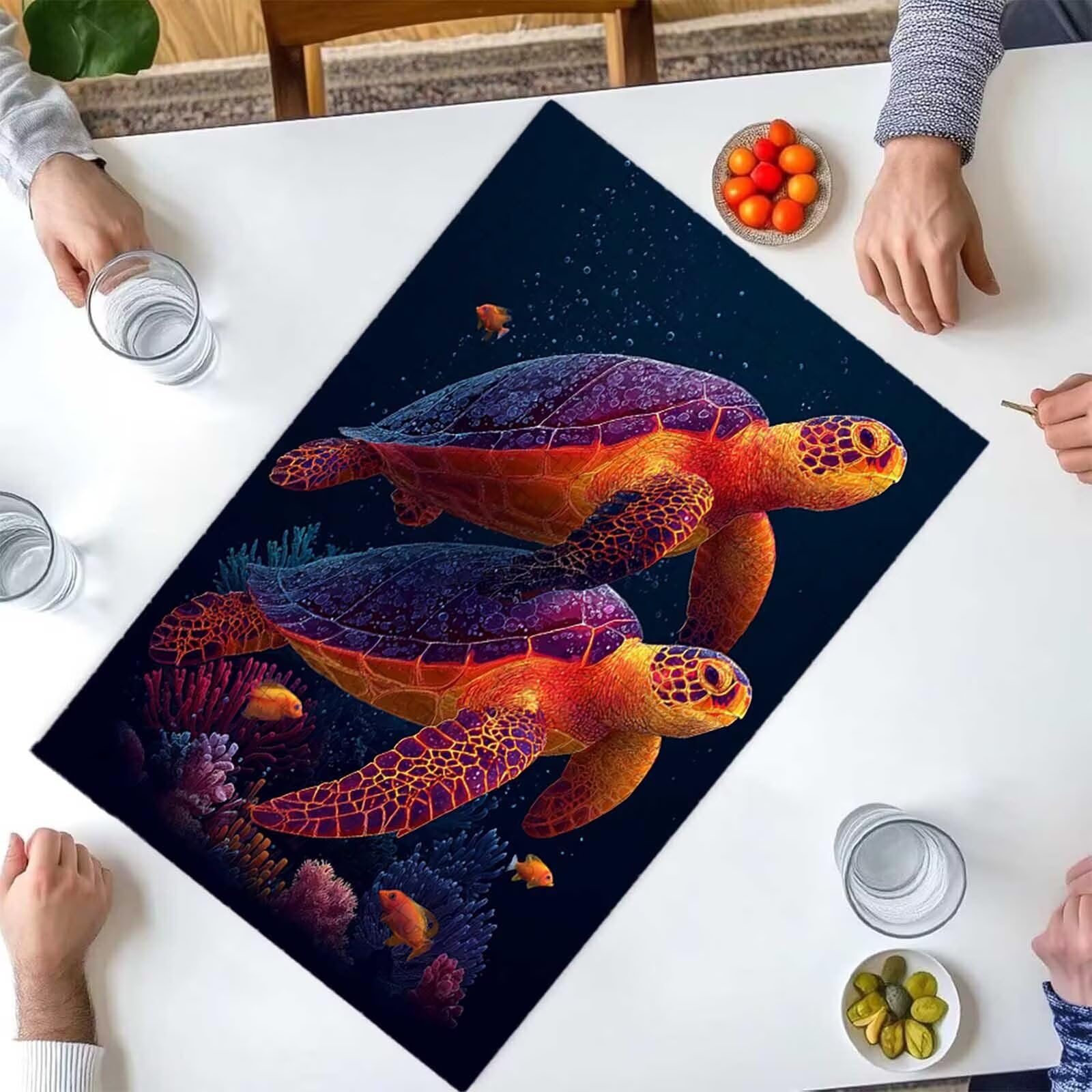 1500 Pezzi di Puzzle, 1500 Pezzi di Puzzle per Adulti, Regalo Anniversario, Regalo Natale, Decorazione Della Casa, Prevenzione Della Degenerazione Cerebrale Negli Anziani 87x57cm PjY9022 3-0