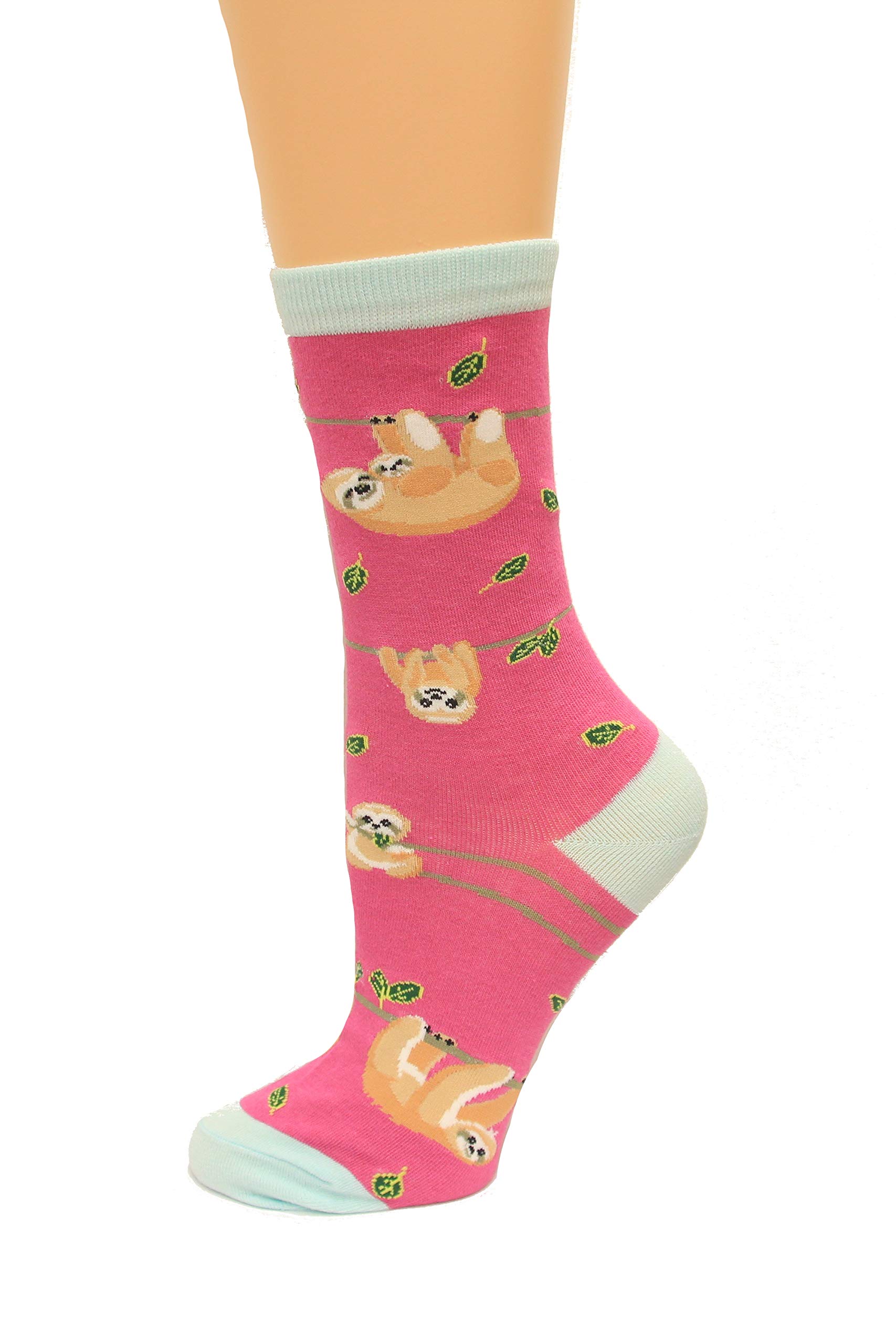 K. Bell Women's Animal Novelty Crew Socks