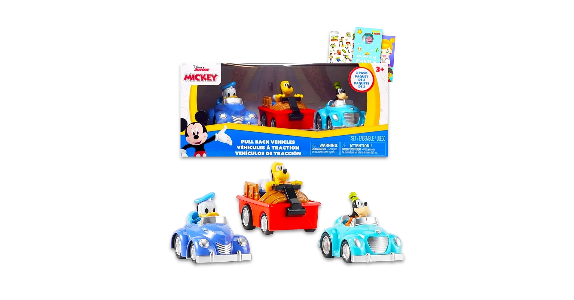 Amazon.co.jp: ミッキーとフレンズのおもちゃの車セット