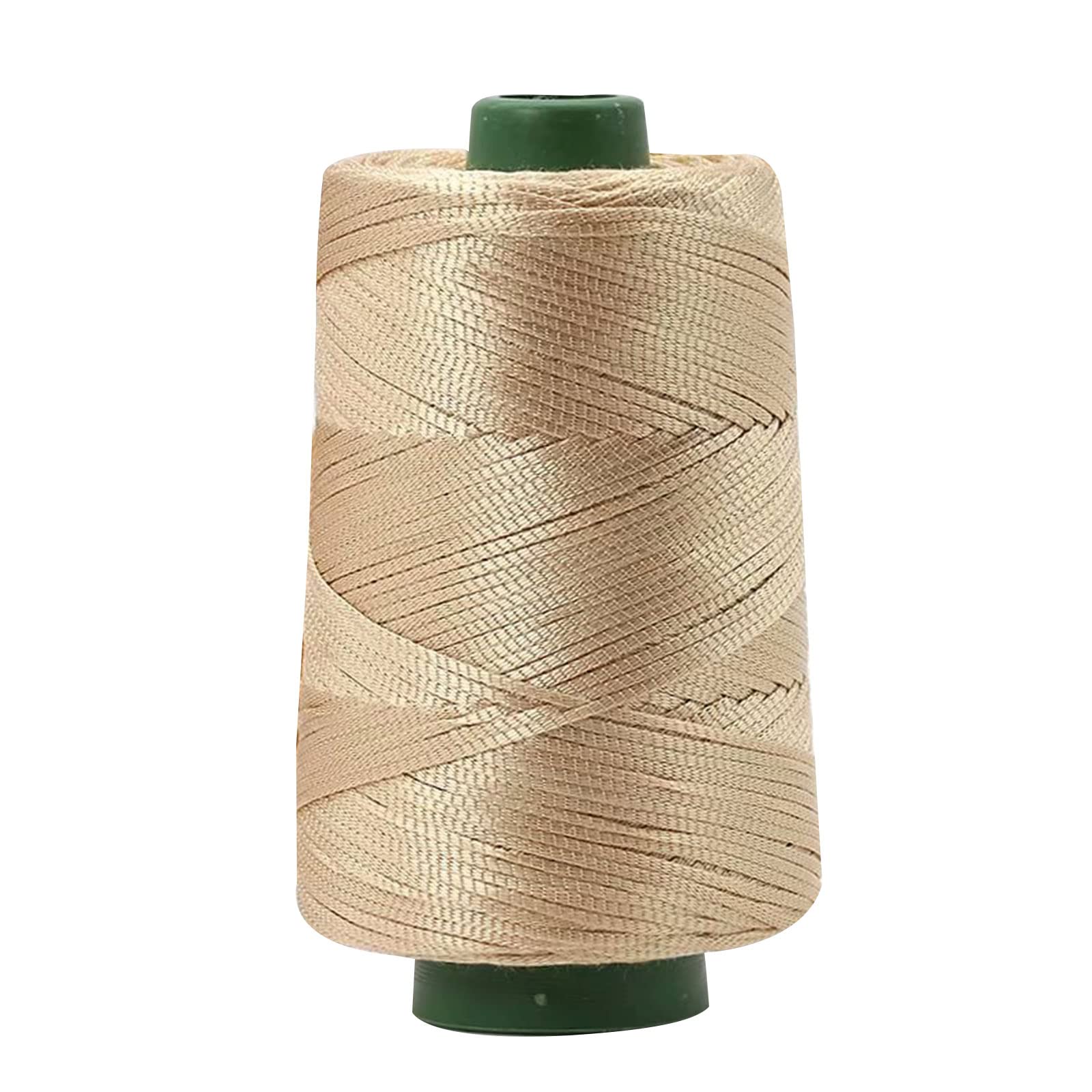 NEWFT Weaving Thread 2mm Thickness Cotton Linen Braiding Rope for Handbag Hat Shoe Knitting Weaving Craft Silk Wool