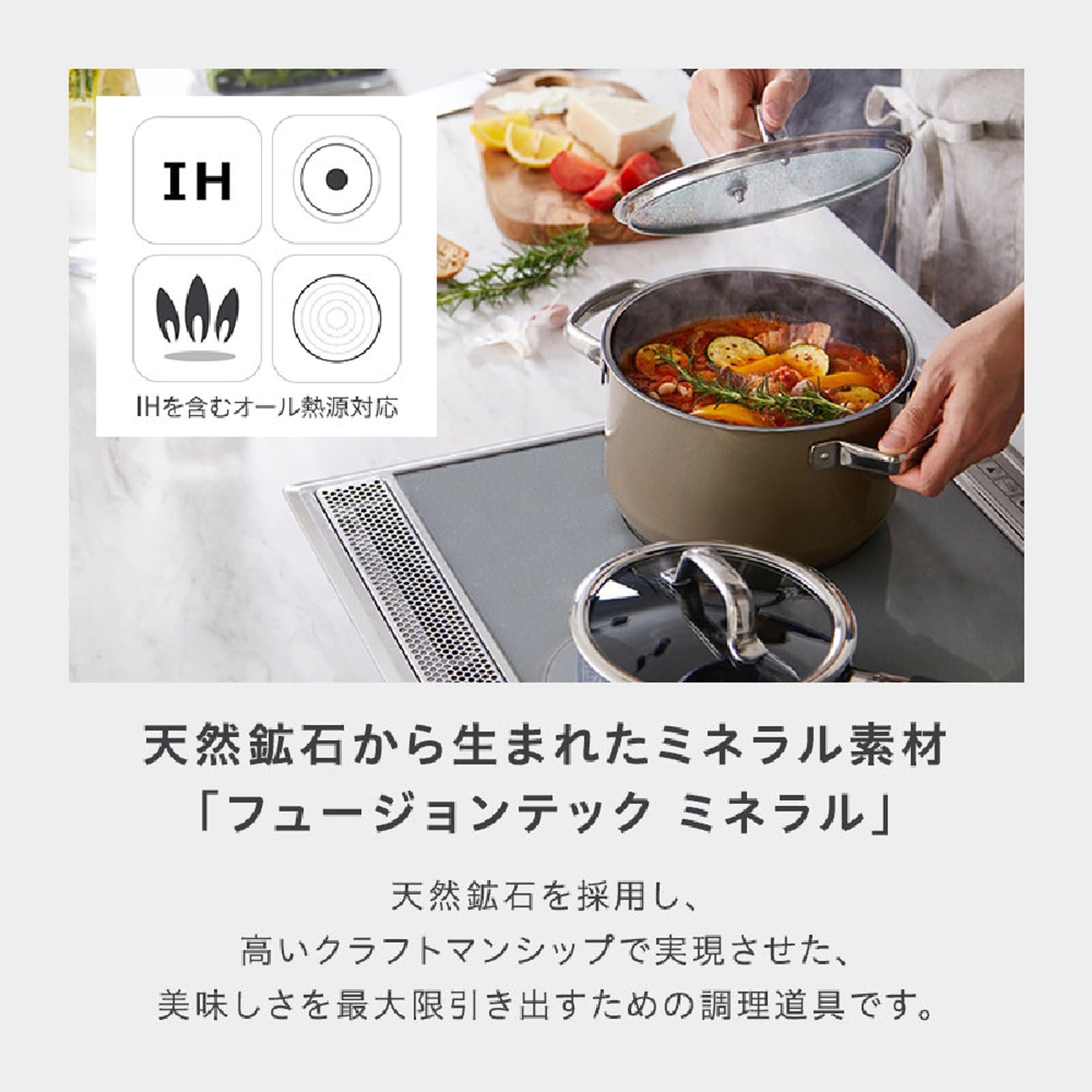 Amazon｜WMF (ヴェーエムエフ) 両手鍋 深型 24cm IH ガス火対応 無水