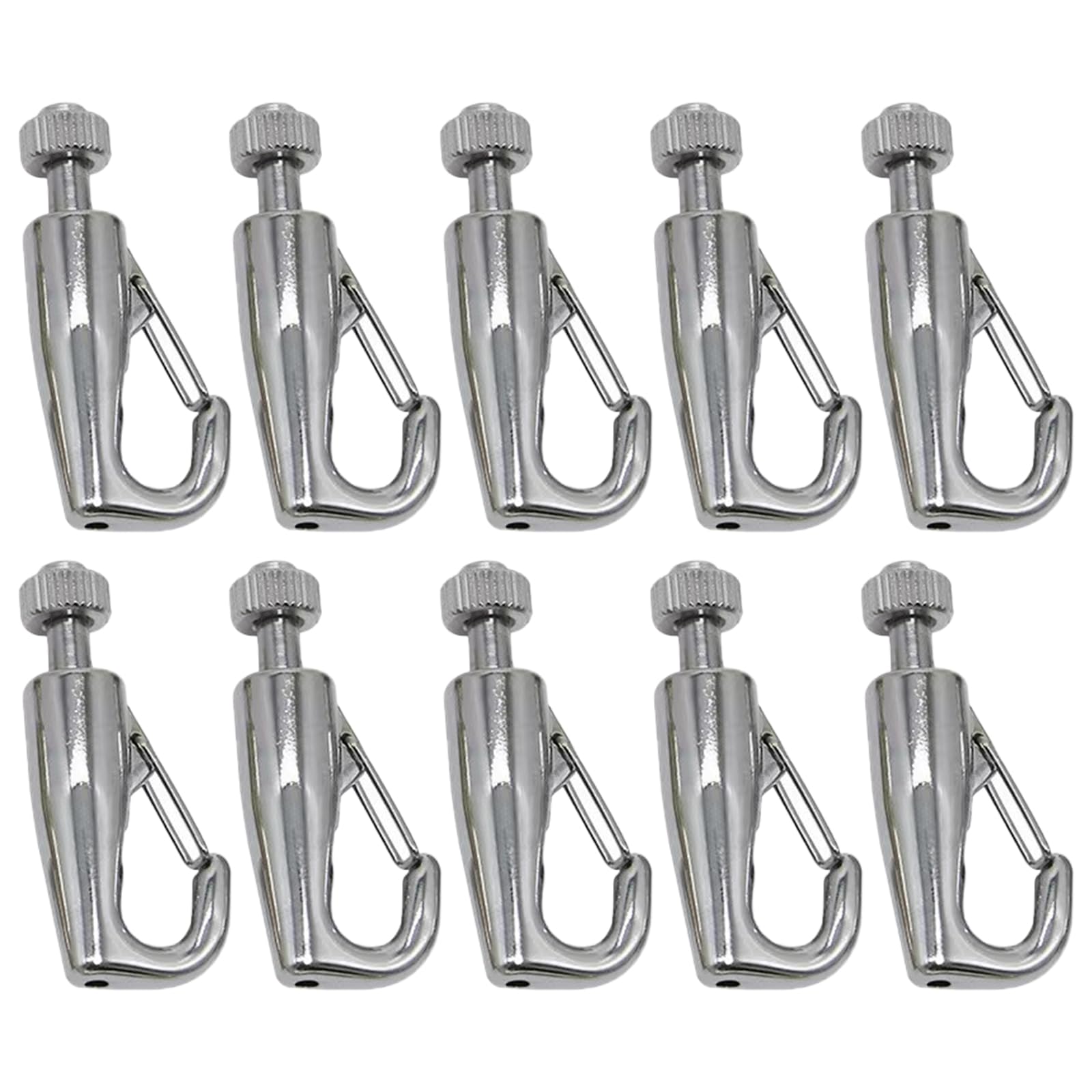 Zwwaazhf A Of 10 Stainless Steel Djustable Picture Hanging Hooks Metal Photo Hangers Rtwork Hook For Rt Gallery Systems Djustable Hanging Hooks