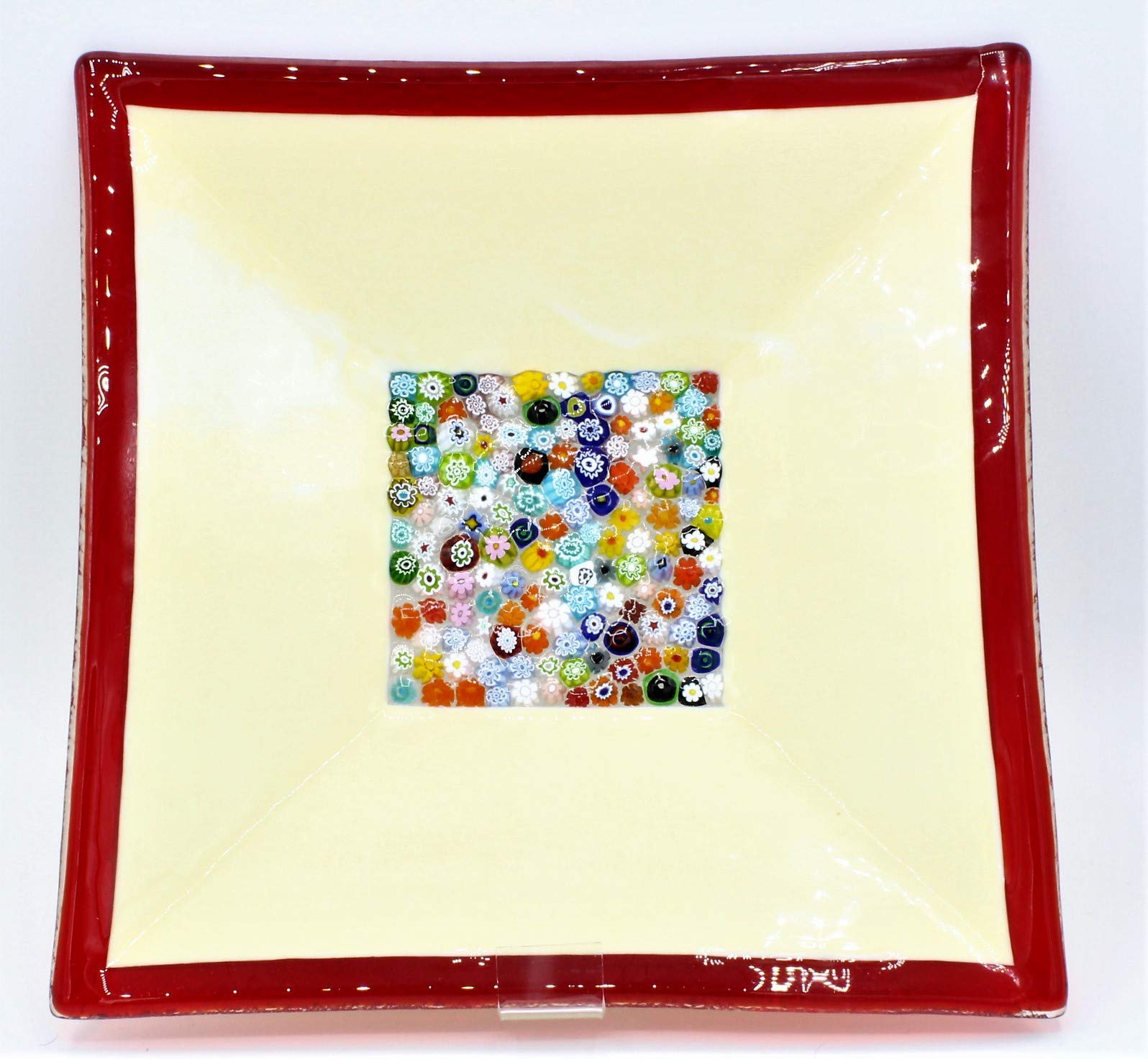 Plato de cristal de Murano original el regalo de bodas perfecto