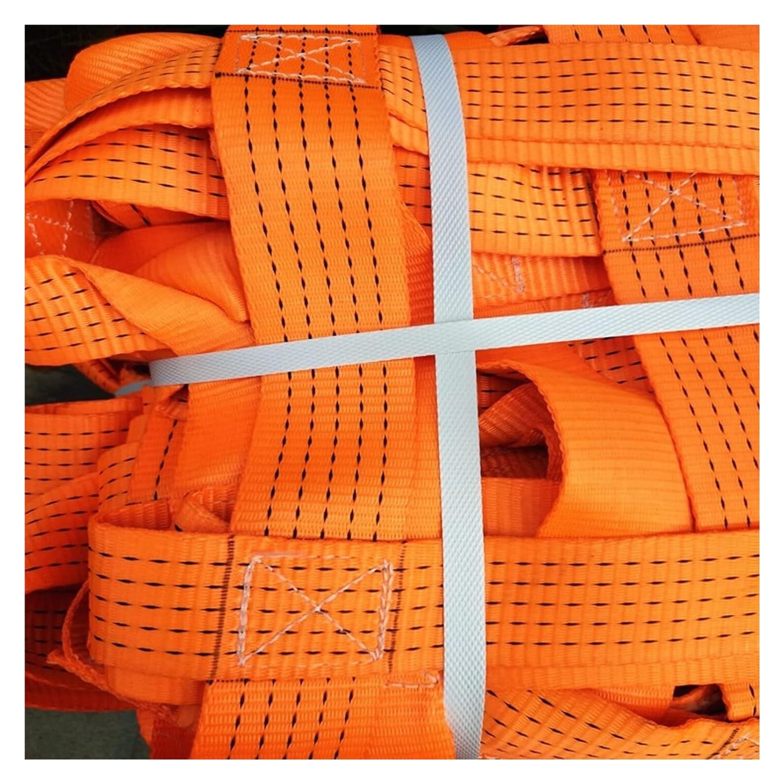 Rete di Sollevamento per carichi Pesanti 3x3 m - Maglia da 15 cm, capacità di 2,5 t, Cinghie Resistenti per Arrampicata, Trasporto, Uso Esterno, Industriale e recinzioni.
