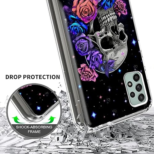 Miniatura 10 de Funda transparente para teléfono Samsung Galaxy A23 5G con patrón de atrapasueños de lobo para mujeres y hombres, funda protectora delgada de