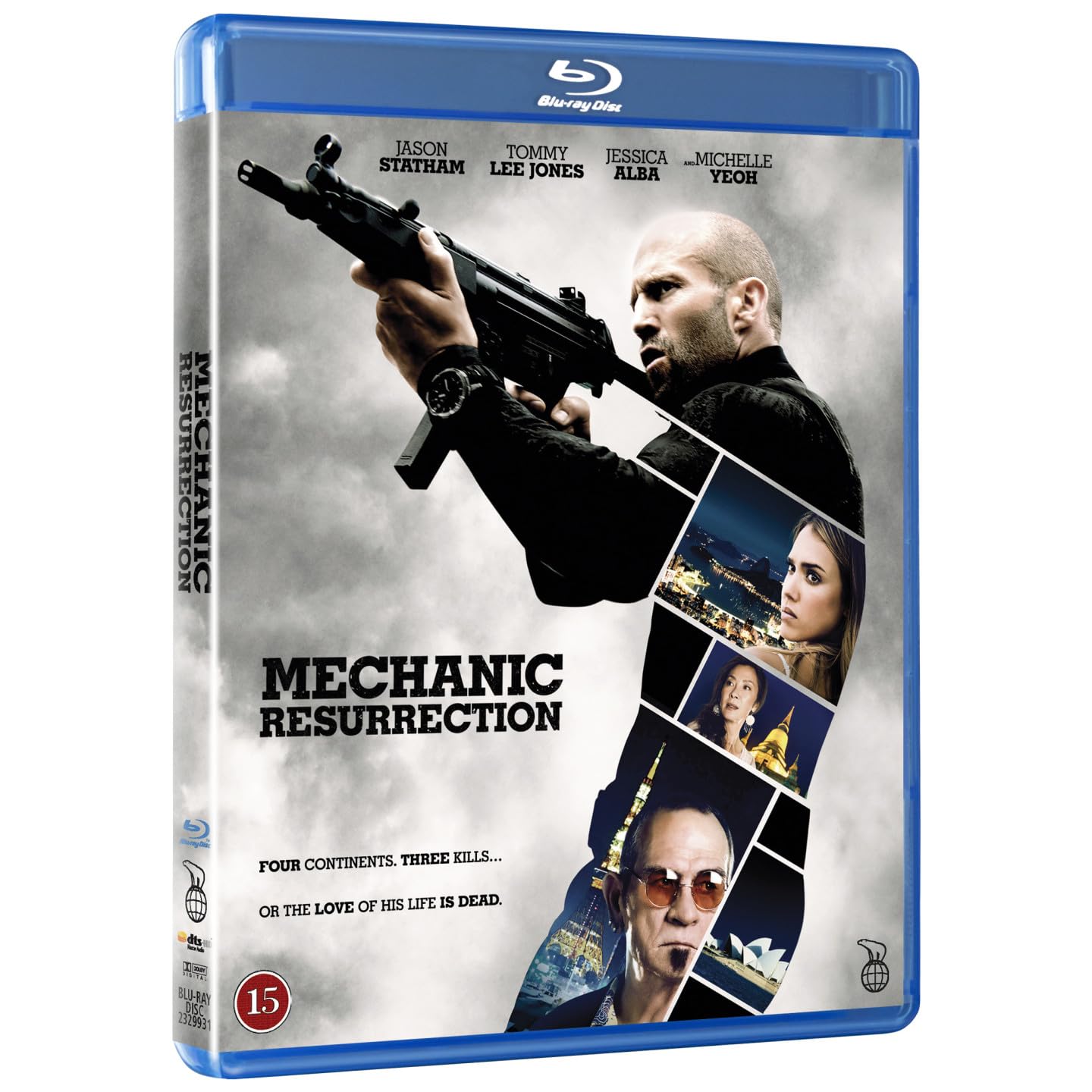Mechanic Resurrection Blu-Ray de Nordisk Film edicion estandar en alta definicion