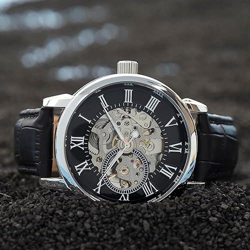 Miniatura 6 de To My Dad Openwork Watch, Watch Gift for Dad from Daughter, Son to Dad Gift, Father's Day, Dad Birthday Gift, The Men's Openwork Watch with Mahogany