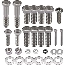 Pool Pump Bolt Kit for All Pentair Whisperflo/Intelliflo Pool & Spa Pumps | Complete Hardware Assembly Include Motor Bolts, Diffuser Screws, Washers, Nuts, Foot and Insert Bolt, Seal Plate Bolt, Etc