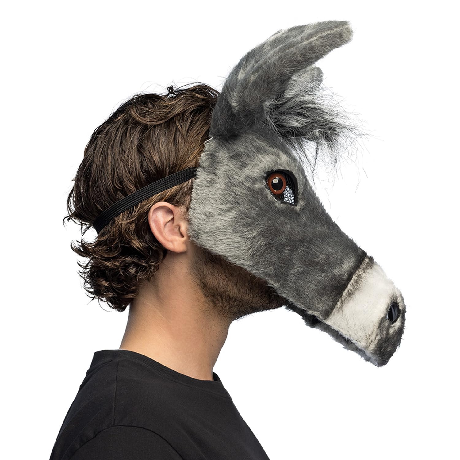 Boland – Maschera di peluche per adulti, maschera robusta per costumi, carnevale, feste a tema o Halloween