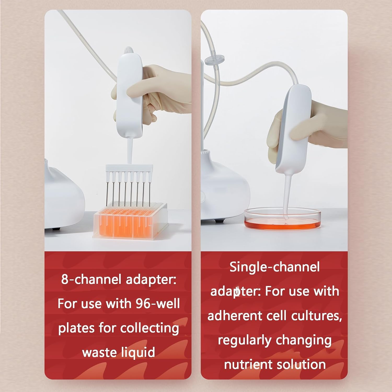 Aspiratore a vuoto riciclatore liquido, 1 l, con display digitale, 8 livelli di velocità, compatto e portatile, per didattica e ricerca scientifica