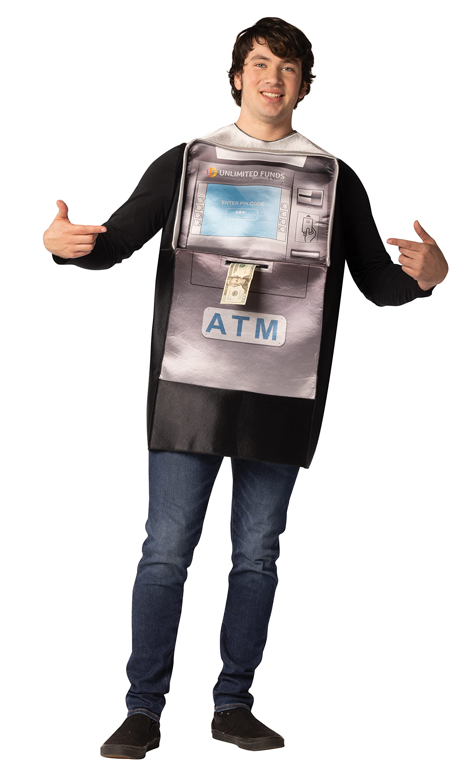Costume ATM Cash Machine pour trouver un déguisement original