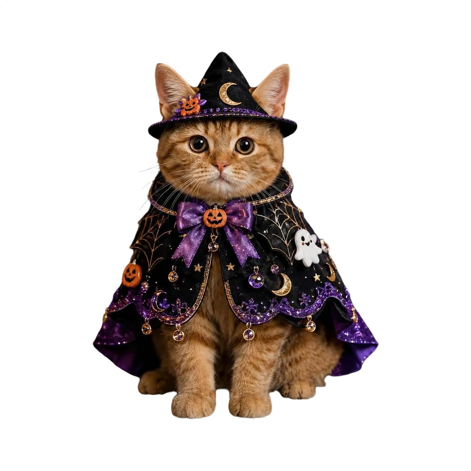 Capa de cosplay para mascota ajustable y cómoda para gatito bebé