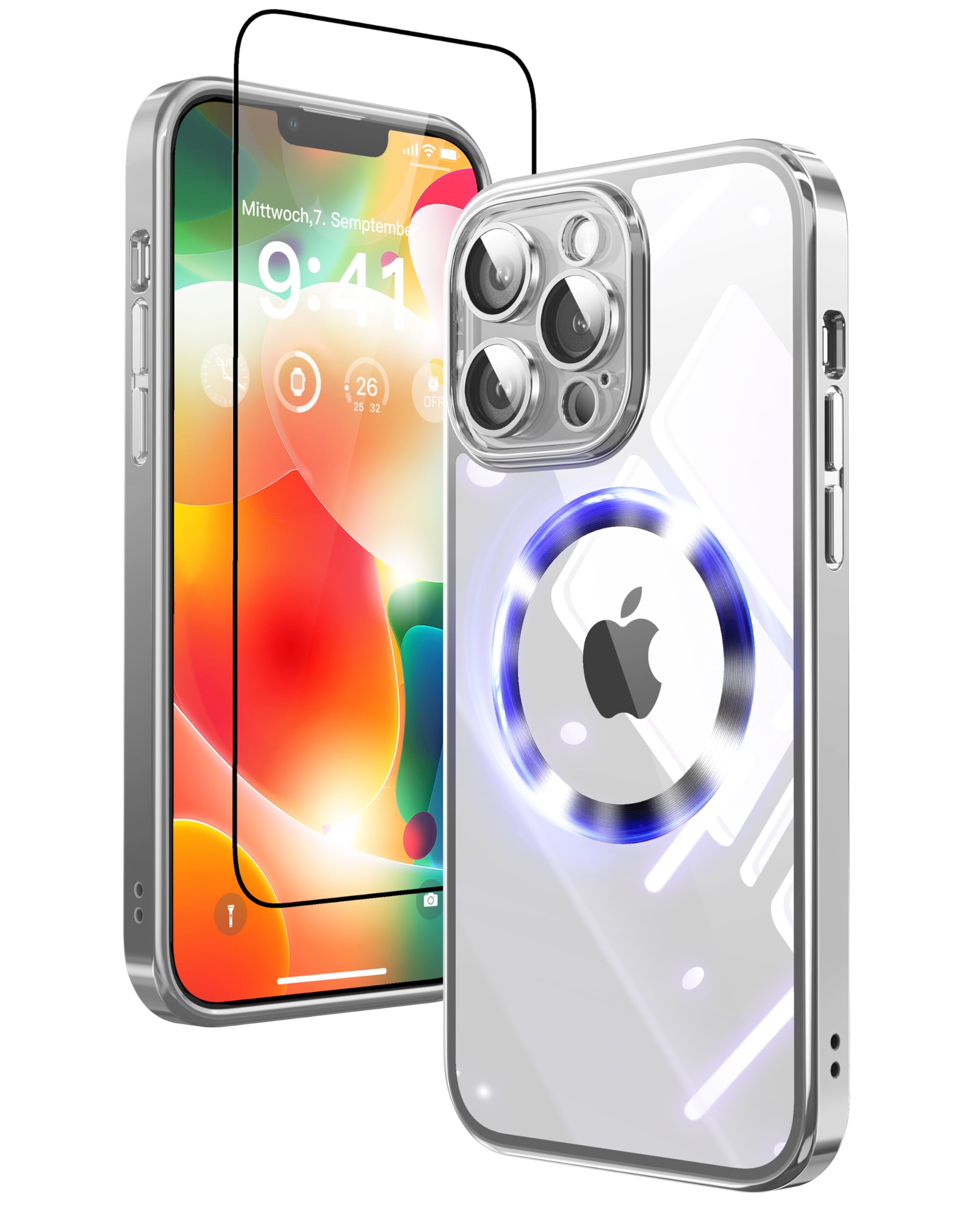 Coque iPhone 11 Pro antichoc compatible MagSafe avec vitres écran - 7
