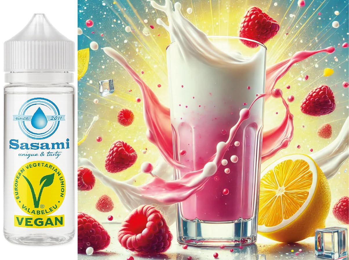 Buttermilch Himbeere Zitrone Aroma Konzentrat - Vegan - Sasami - 100ml
