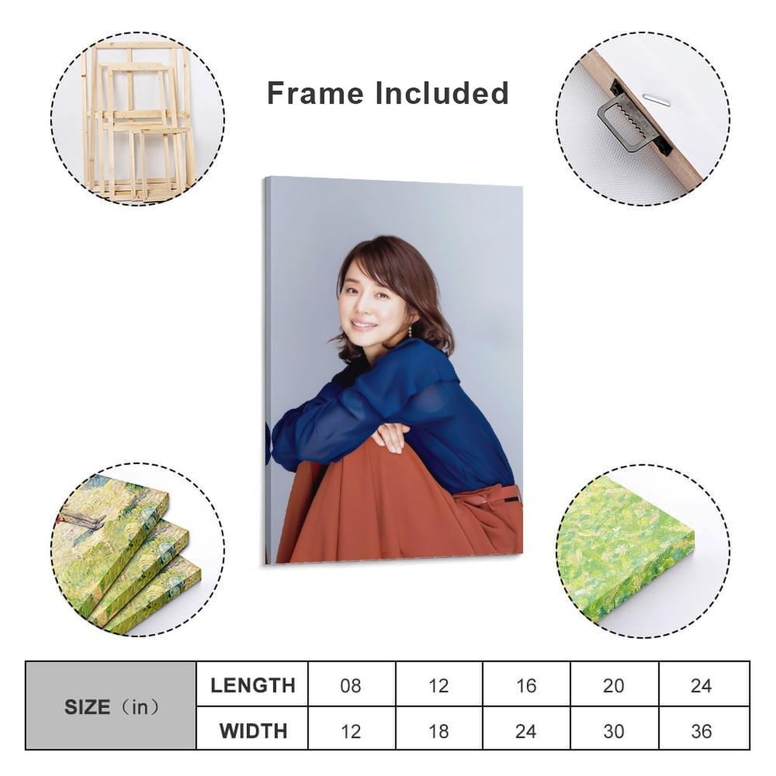 Amazon.co.jp: 石田ゆり子ポスター (1) アートパネル ポスター