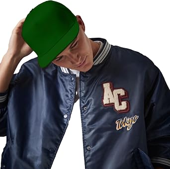 Beechfield Unisex B610.BOT 5-Panel Snapback Rapper Cap - Black, One Size