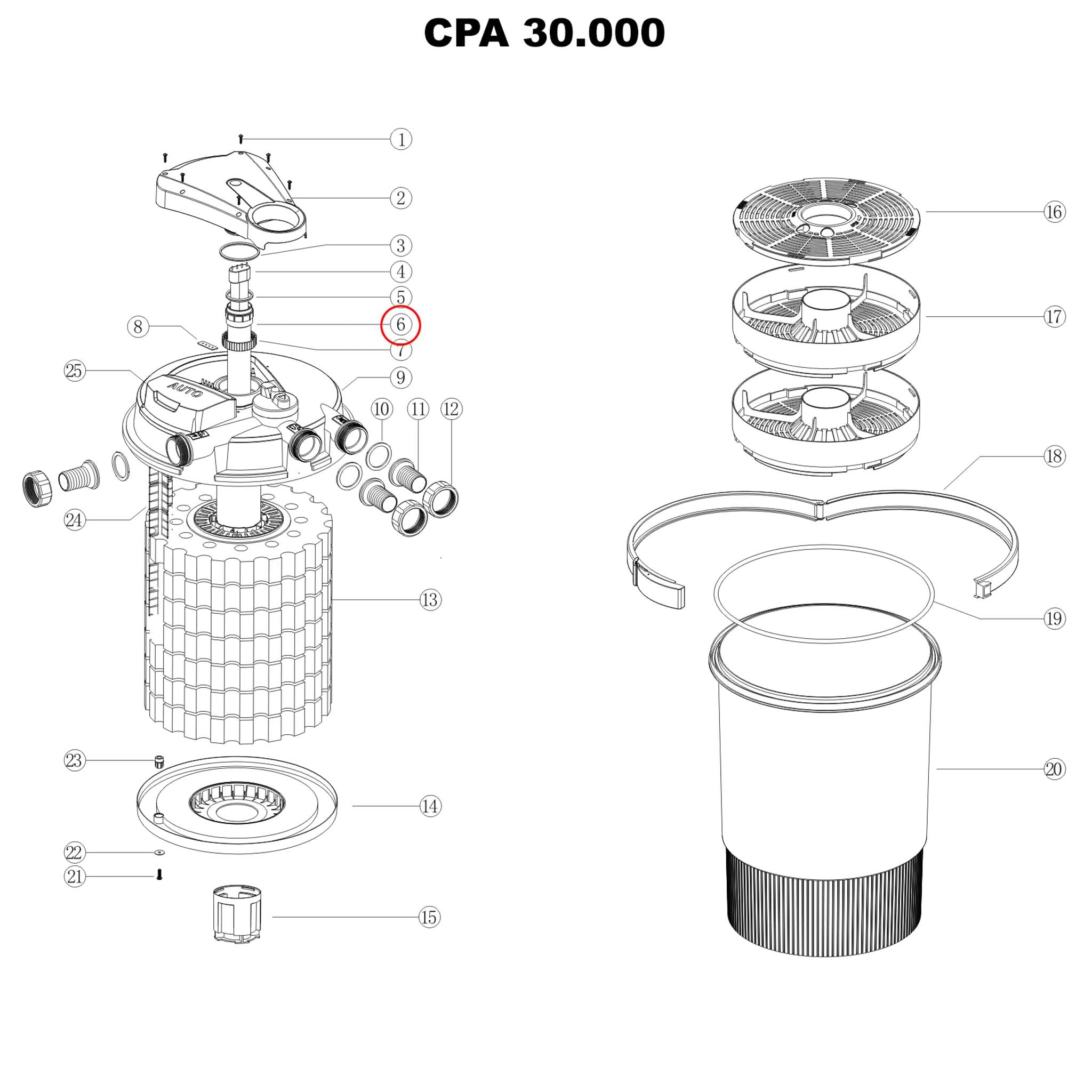 SunSun część zamienna do ciśnieniowego filtra do stawu serii CPA tuleja ze szkła kwarcowego, ciśnieniowy filtr do stawu lampa UVC, system filtra do stawu wysokie natężenie przepływu wody