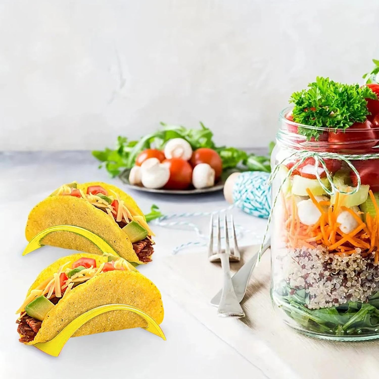Taco Plates Dishwasher Safe Microwave Safe Soft Or Hard Shell Holder