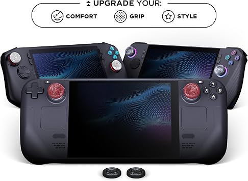 KontrolFreek Handheld Portable Gaming Console Thumb Grips | Universal Edition | for Steam Deck, Switch 2, ROG Ally and Logitech G-Cloud | 8-Pack
