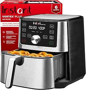 ⭐<strong>6-in-1 Versatility</strong>: Air fry, broil, roast, dehydrate, bake, and reheat with ease<br>⭐<strong>Even Crisp Technology</strong>: Ensures a golden, crispy finish with top-down air circulation<br>⭐<strong>Fast & Easy</strong>: Quick preheating, one-touch programs, and dishwasher-safe parts