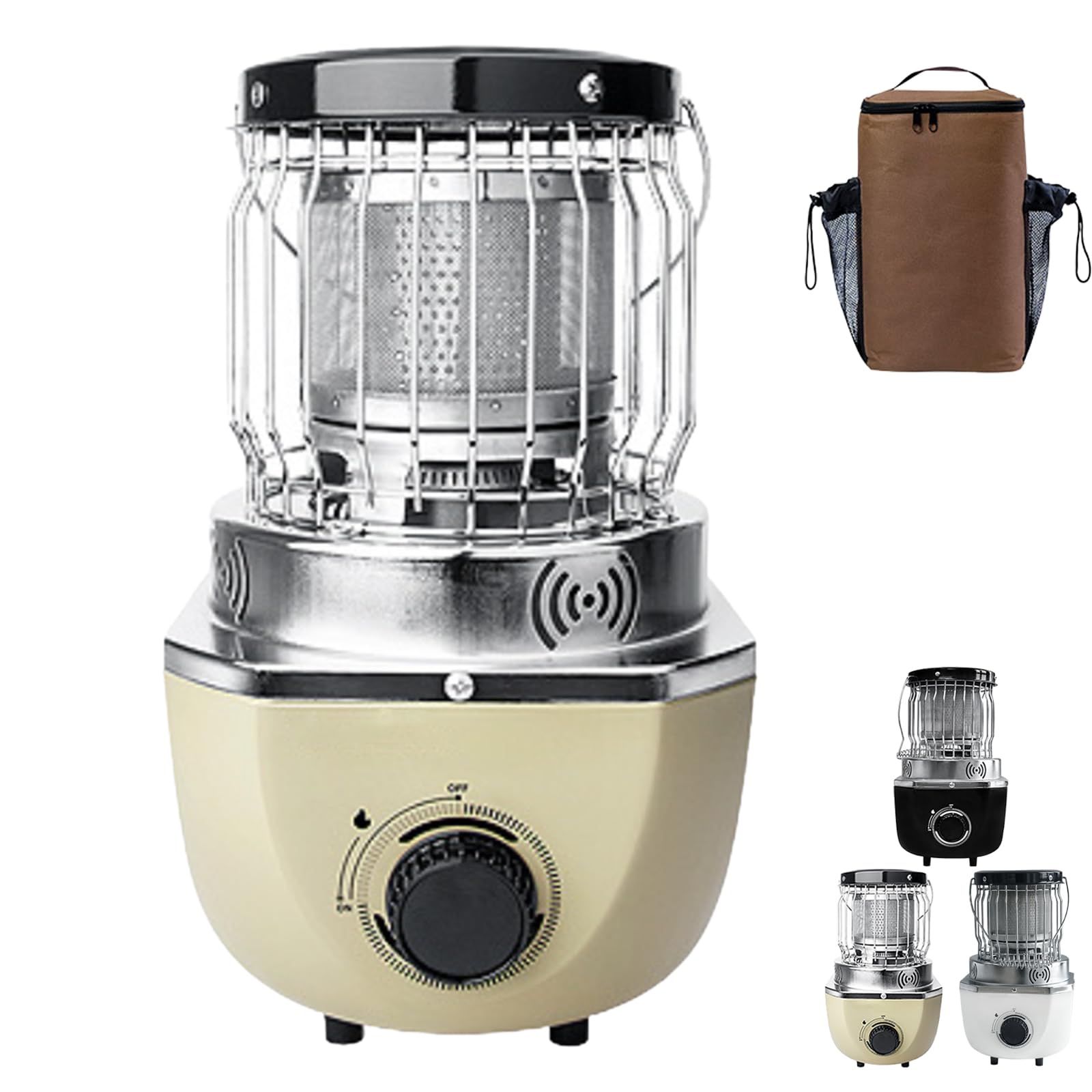 Amazon | ガスストーブ カセット 1台2役 ポータブル ガスヒーター ガス