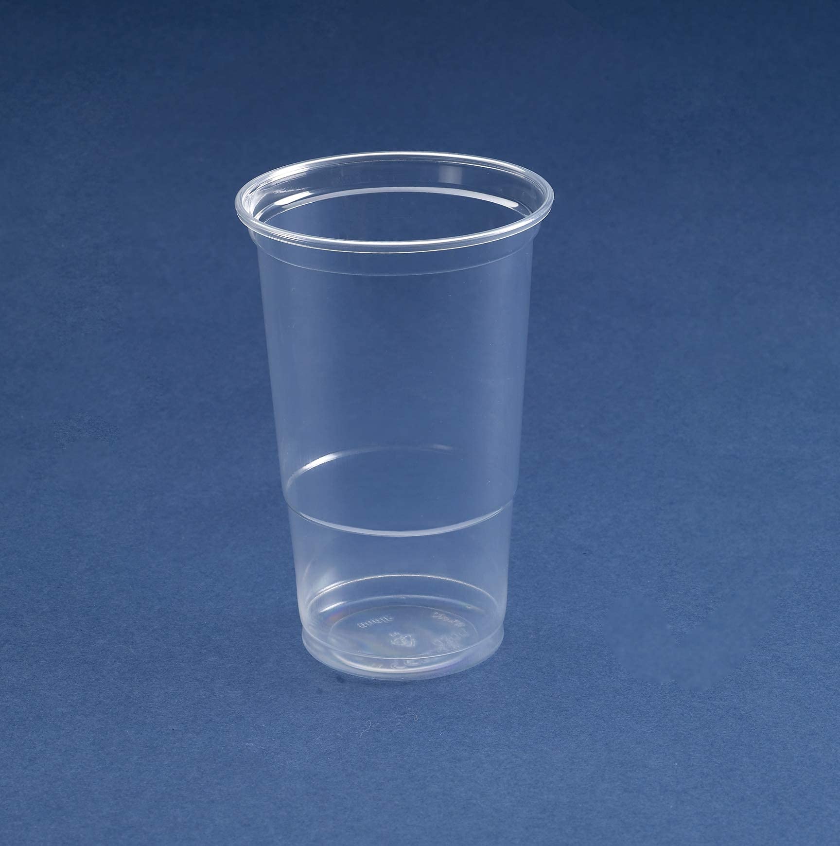 800 Stück Plastikbecher 0,5l / 1Pint Einwegbecher aus Kunststoff PP (Polypropylen), Transparent