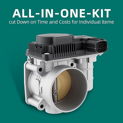 Miniatura 7 de AUTOKAY 16119-AE013 Nuevo cuerpo electrónico del acelerador con sensores TPS para Nissan Sentra Altima 2002-2006 X-Trail 2005 2006 2.5L L4 RE#