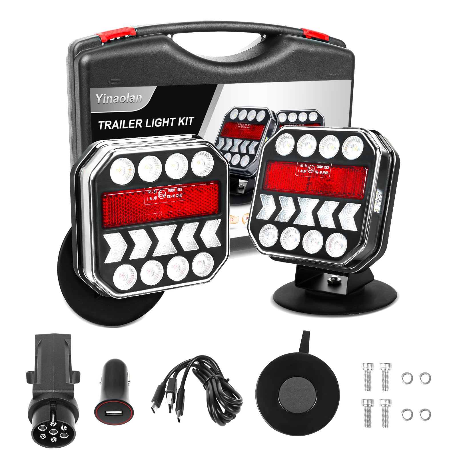2 luces traseras para remolque (luz trasera F)