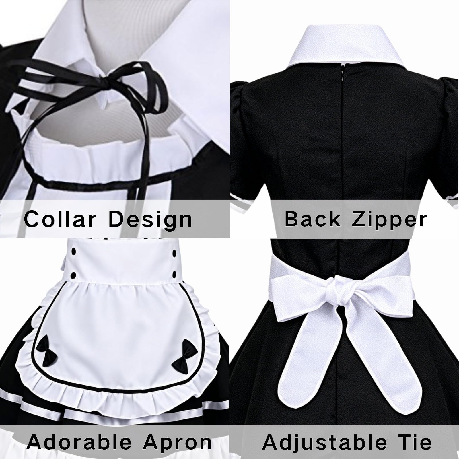 Costume de soubrette pour femme