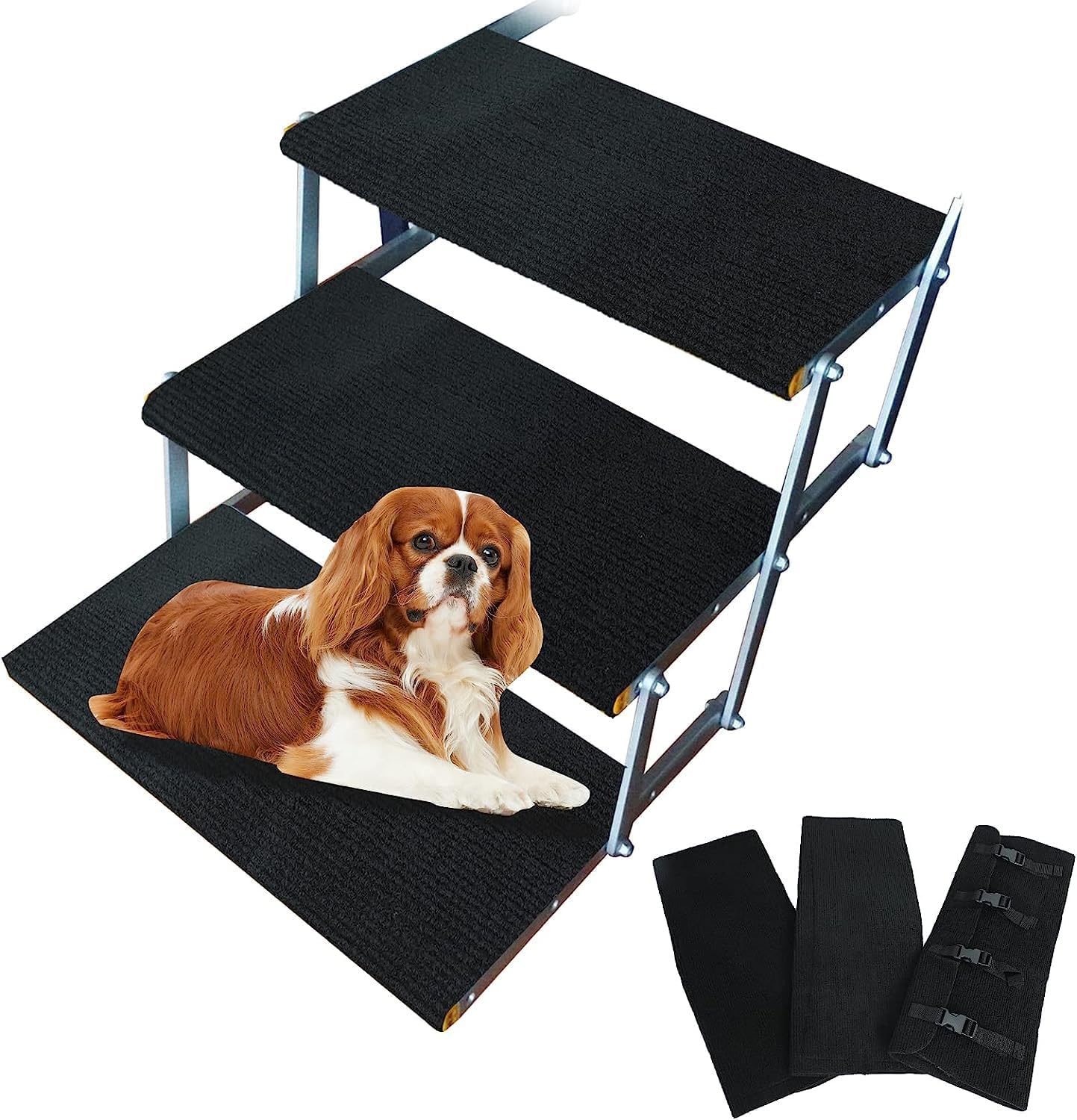 VIGORVAN RV Step Covers 3 Pack 22" Wide RV Stair Covers Fit