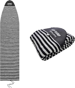 UPSURF 511"/61"/64"Surfboard Sock Cover-short or fish board Sock Cover Light Protective Bag for Your Surf Board
