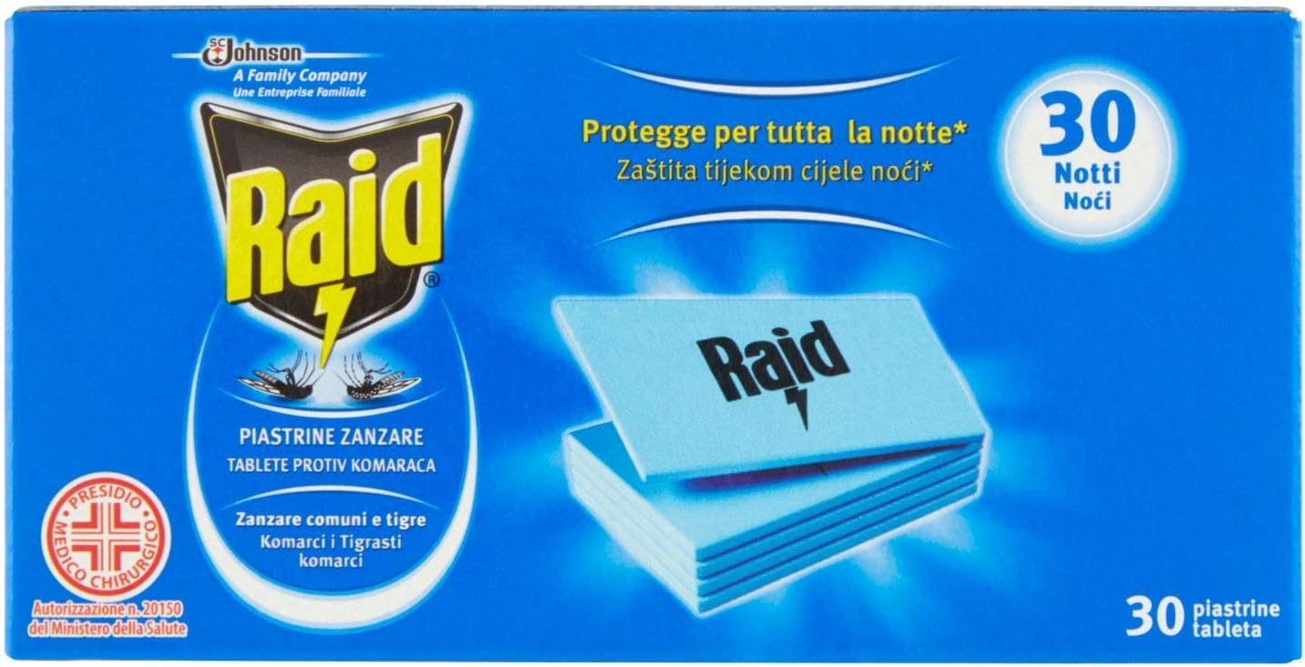 Raid Refill mosquito repellent pads -1x30 pieces