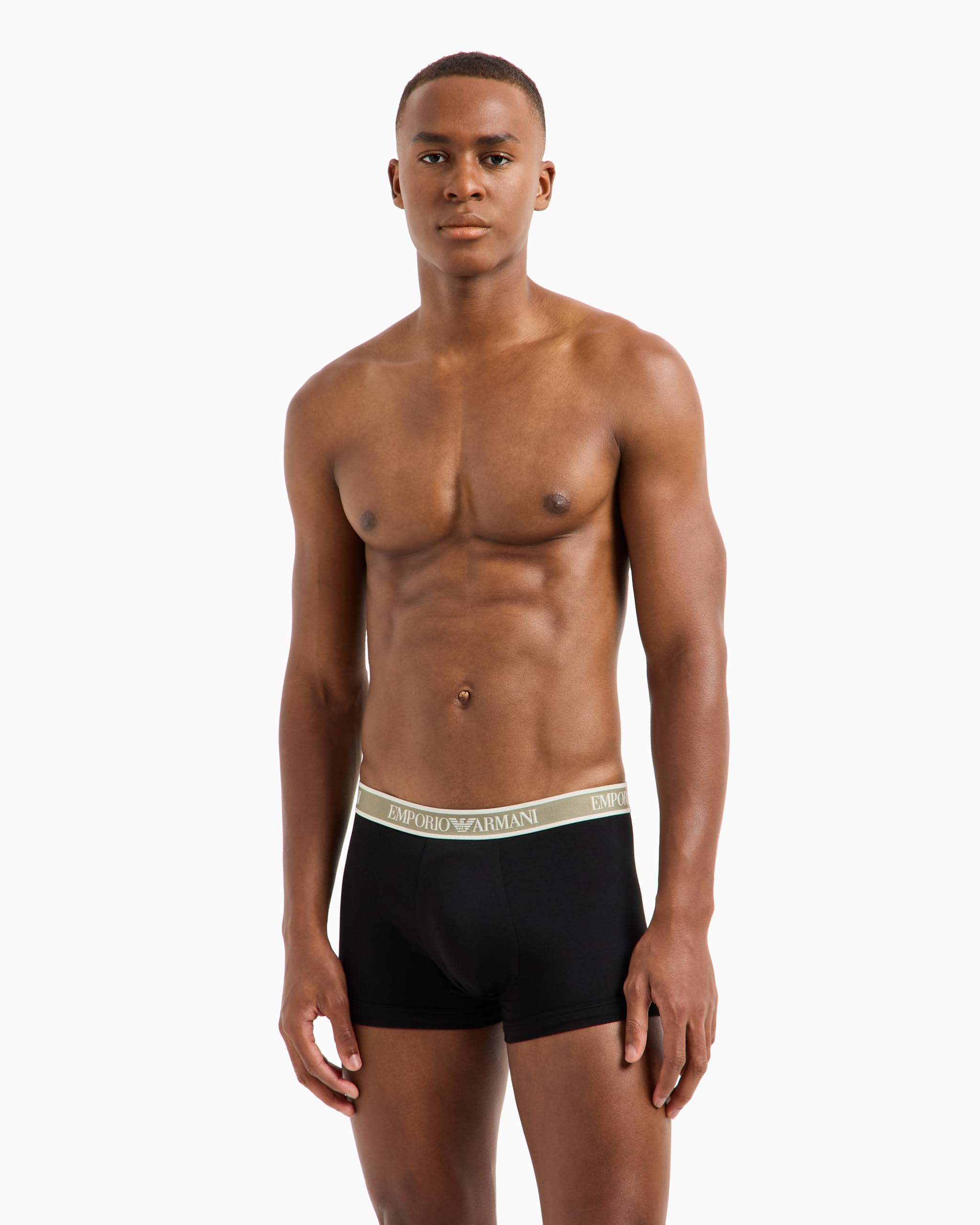 Emporio Armani 3-Pack Trunk Bañadores Ajustados para Hombre Hombre (Pack de 1)